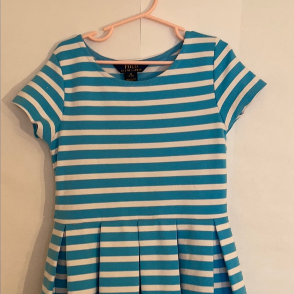 Blue Ralph Lauren Girls Dress